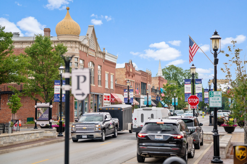 Downtown Plainfield. Photo Credit: MI Homes.