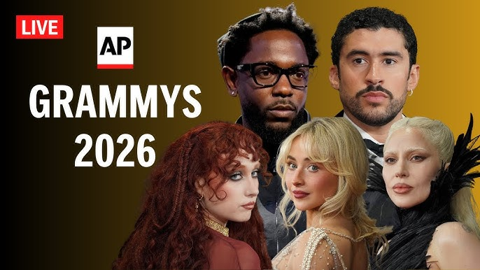 2026 Grammy winners and presenters. Photo Credit: Deadline.