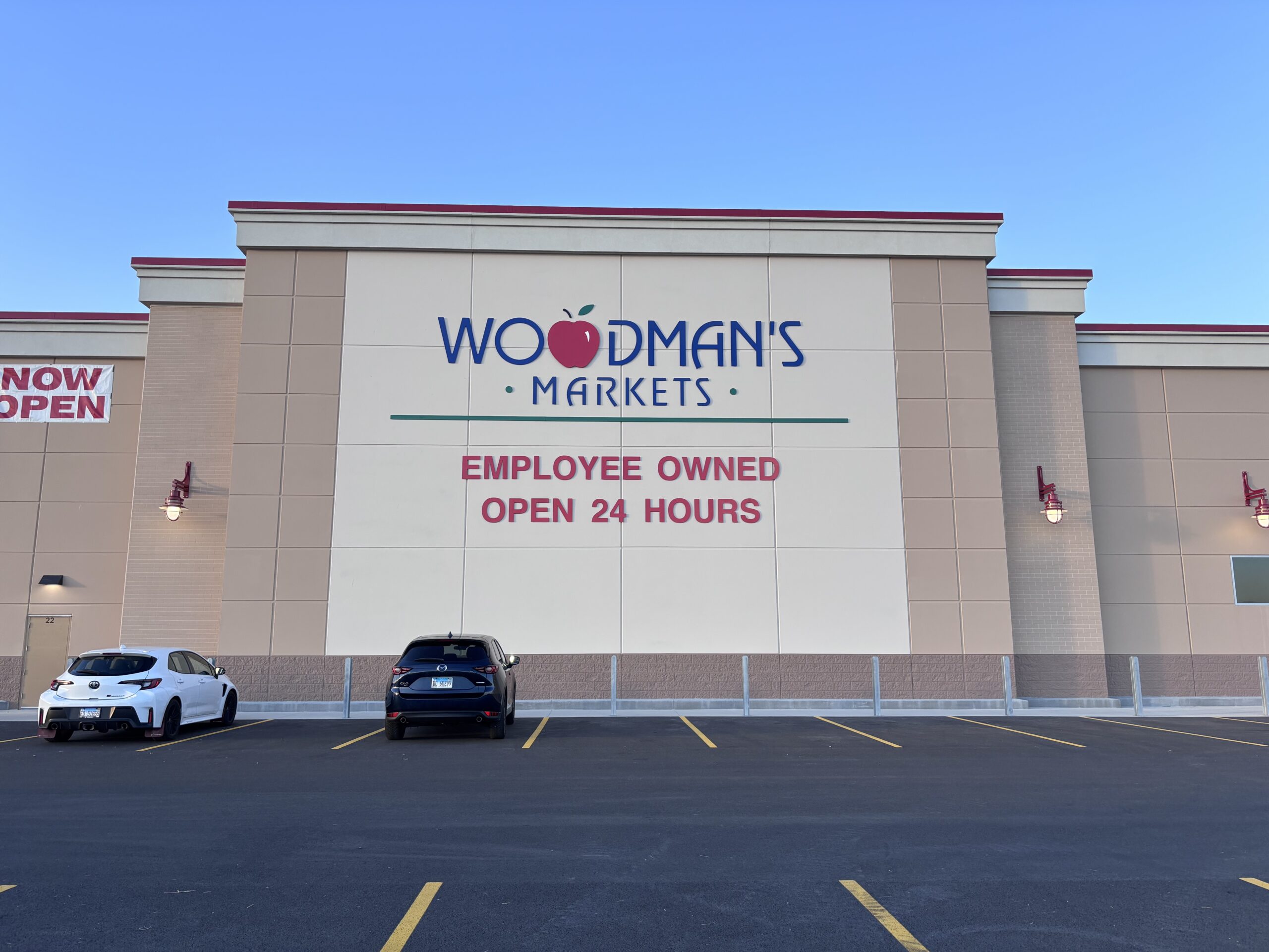 Outside Woodman's Food Market