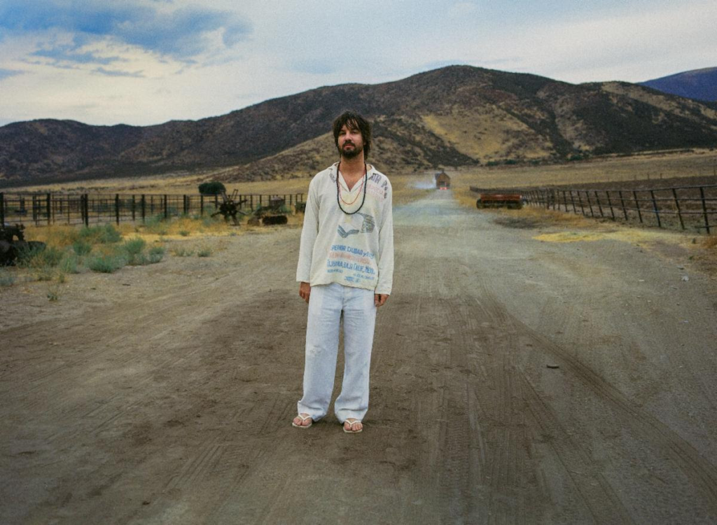 Tame Impala posing for his new album. Photo credit: Irie Calkins.