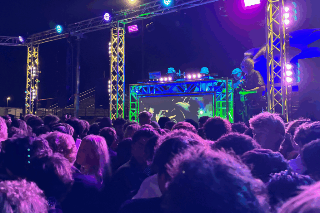 The crowd at PNHS' 2025 Homecoming. Photo credit: Lucius Castro.