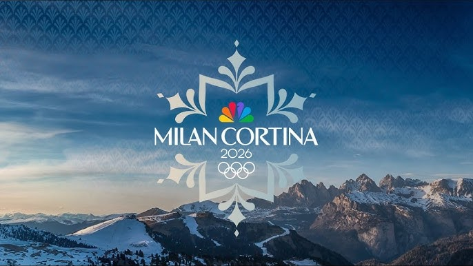 Logo for the 2026 Olympic Winter Games. Photo Credit: NBC Olympics.